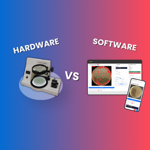 plate counter vs online colony counter as an alternative
